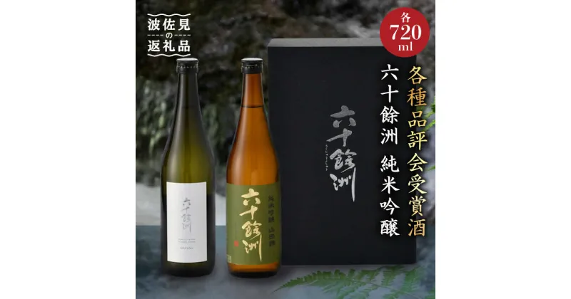 【ふるさと納税】六十餘洲2本セット 純米吟醸 純米吟醸 HASAMI（各720ml） 日本酒 飲み比べ 【今里酒店】 [SA06]