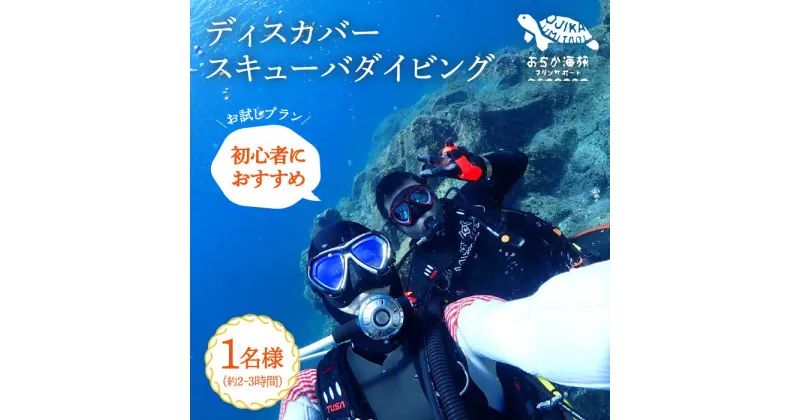 【ふるさと納税】【体験ダイビング】Discover Scuba Diving コース 1名様 [DBB001] 長崎 五島列島 小値賀 島旅 旅行 ダイビング 海 アクティビティ 46000 46000円