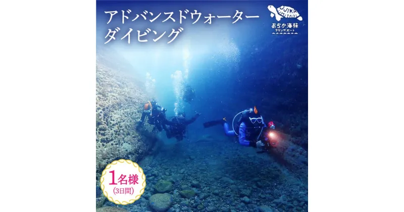 【ふるさと納税】【中級者Cカード発行プラン】Advanced Water Diving コース 1名様 [DBB003] 長崎 五島列島 小値賀 島旅 旅行 ダイビング 海 アクティビティ 330000 330000円 33万円