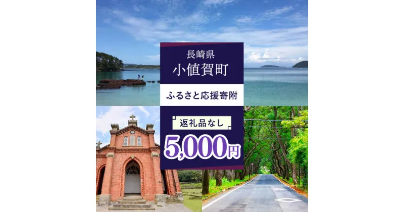 【ふるさと納税】【返礼品なし】長崎県小値賀町 ふるさと応援寄附金（5,000円分）[DYZ004]