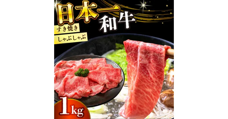 【ふるさと納税】【A4〜A5】長崎和牛しゃぶしゃぶすき焼き用（肩ロース肉・肩バラ・モモ肉）1kg(500g×2p)【株式会社 MEAT PLUS】[DBS011]