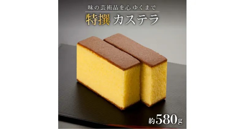 【ふるさと納税】【”味の芸術品”を、心ゆくまで】 特撰 カステラ［1号］約580g【文明堂総本店】 [QAU003] 長崎 かすてら お菓子 スイーツ 洋菓子 お土産 贈り物 プレゼント ギフト クリスマス おせち お祝い 記念日 和 お取り寄せ 14000円 1万4千円