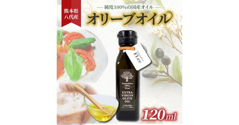 【ふるさと納税】特別限定品 2023秋 手摘み オリーブオイル 120ml 100%EXVオリーブオイル 熊本県 八代産 調味料 油 オリーブ エクストラバージン オイル 国産 九州産 送料無料