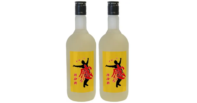 【ふるさと納税】安井政史ブレンド球磨焼酎 感じる樽神輿 720ml×2本 合計約1.4L アルコール度数25% 米焼酎 お酒 焼酎 熊本県在住タレント 人吉市 熊本県 送料無料