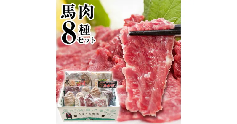 【ふるさと納税】純国産馬肉8種セット 計2200g 熊本肥育 2年連続農林水産大臣賞受賞 送料無料 馬刺し 馬肉 馬スジ ホルモン 燻製 霜降り ハンバーグ 熊本県荒尾市《60日以内に出荷予定(土日祝除く)》