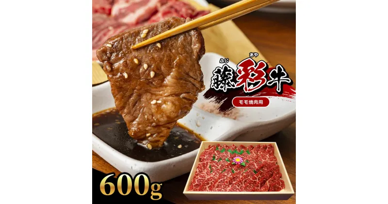 【ふるさと納税】【くまもと黒毛和牛】 藤彩牛 モモ 焼肉用 600g 肉 牛 牛肉 熊本 玉名 送料無料