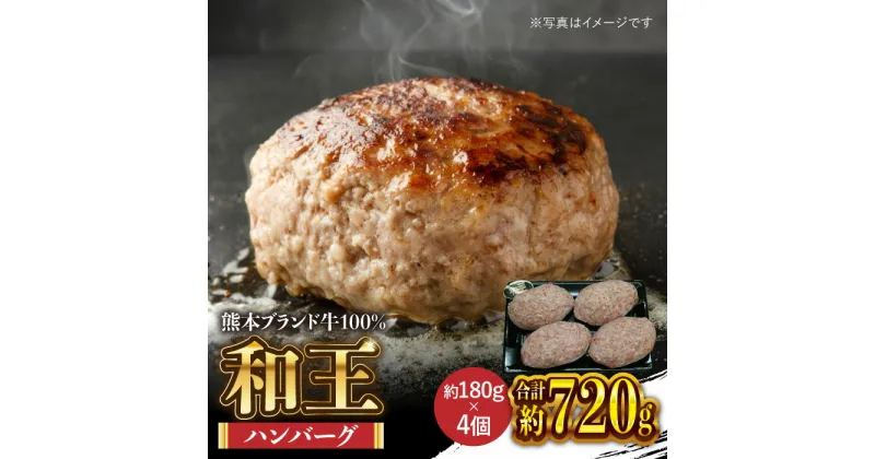 【ふるさと納税】和王 100％ 手ごね ハンバーグ 約720g【マイライフホールディングス 株式会社 】[ZCF001]