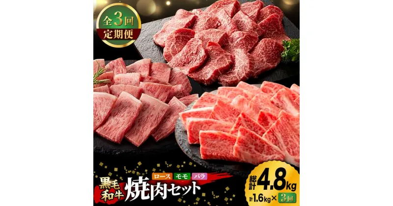 【ふるさと納税】【3回定期便】九州産 藤彩牛 焼肉 セット[ZDT037]