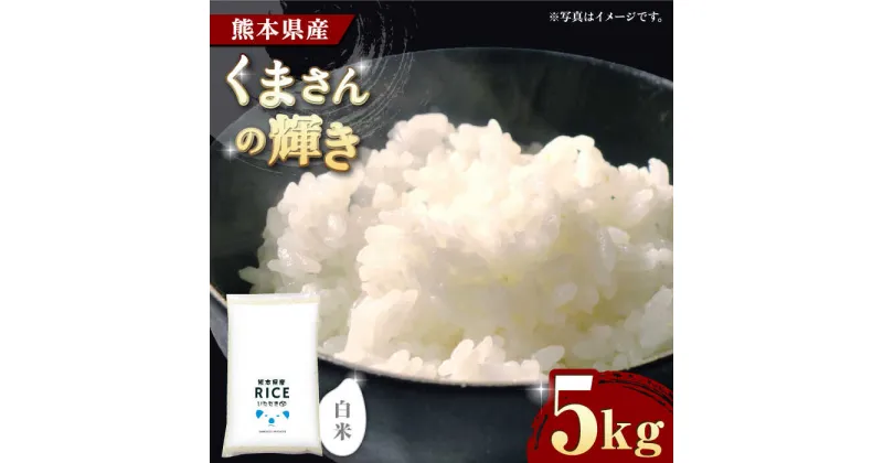 【ふるさと納税】くまさんの輝き 白米 5kg【有限会社 農産ベストパートナー】[ZBP099]