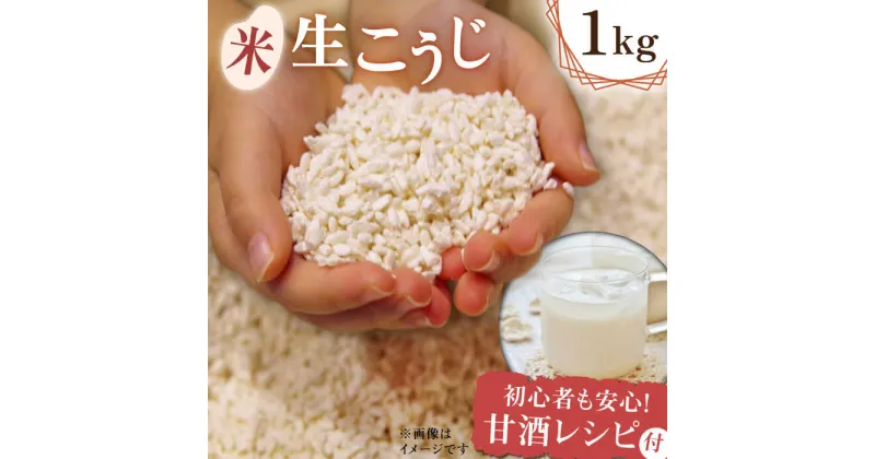 【ふるさと納税】熊本県産 米 生こうじ 1kg【有限会社 木屋食品工業】[ZAD018]