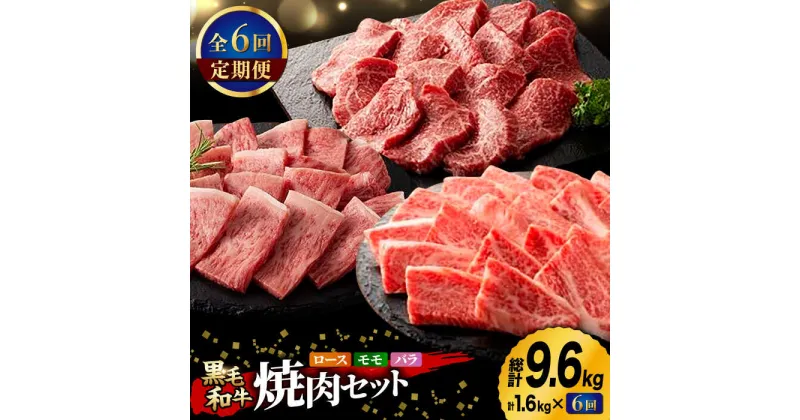 【ふるさと納税】【6回定期便】九州産 藤彩牛 焼肉 セット[ZDT062]