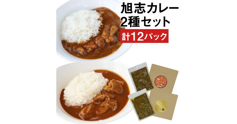 【ふるさと納税】お肉の達人 旭志(きょくし)カレーセットB 200g×各6パック 合計12パック(2400g) 旭志牛ビーフカレー もろみポークカレー カレー 牛肉 豚肉 レトルト セット 国産 九州産 熊本県産 菊池市産 送料無料