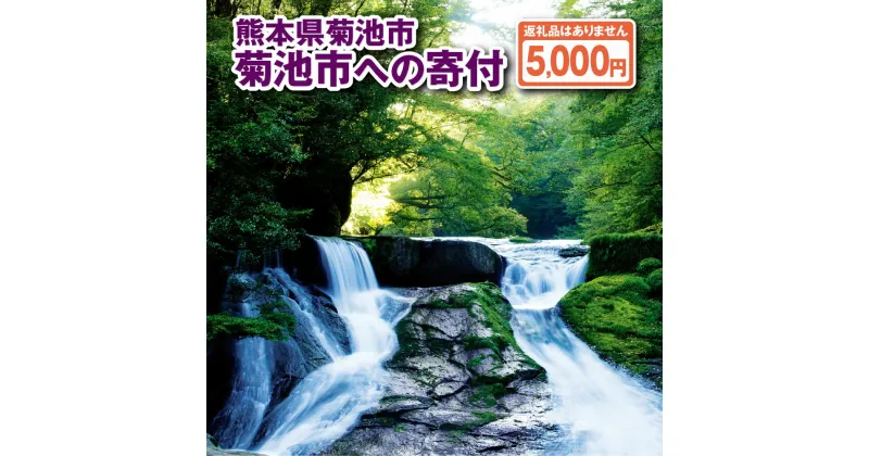 【ふるさと納税】菊池市への寄付(返礼品はありません) 熊本県 菊池市 返礼品なし 1口 五千円