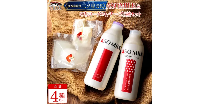 【ふるさと納税】レビューキャンペーン対象 阿蘇ミルク阿部牧場 ASOMILK ASO MILK ふるさと納税牛乳　乳製品色々セット ミルク 牛乳 飲むヨーグルト チーズ モッツァレラ ストリングス ストリングチーズ 熊本県 阿蘇市