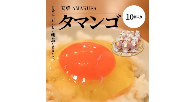 【ふるさと納税】たまご 10個 鶏卵 濃厚 タマンゴ マンゴー ココナッツ 飼料