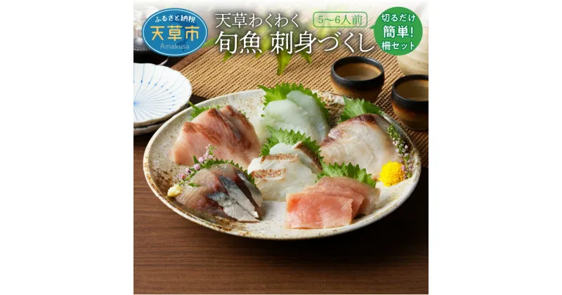 【ふるさと納税】刺身 5〜6人前 600g 以上 魚種 6種類 さく セット 切るだけ 簡単 刺身盛り合わせ 魚 海鮮 カルパッチョ 海鮮丼 手巻き お取り寄せ お取り寄せグルメ 急速冷凍 真空パック 送料無料 国産 食品 食べ物 冷凍