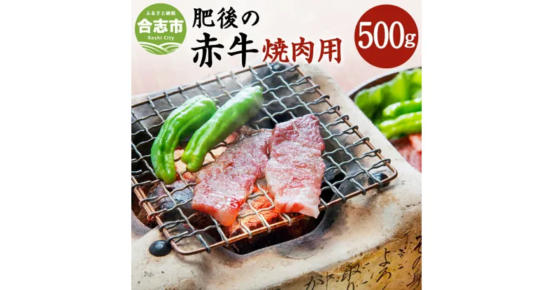 【ふるさと納税】肥後のあか牛 焼肉用 500g (熊本県産和牛) G-4 お肉 牛肉 焼肉 グルメ お取り寄せ 冷凍 熊本県産 国産 九州産 送料無料