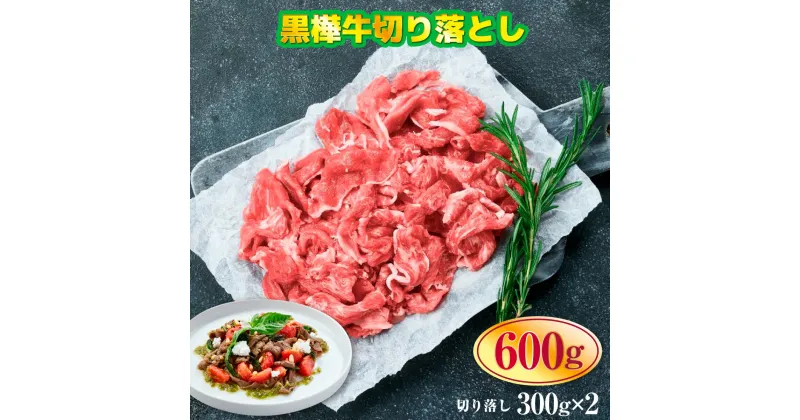 【ふるさと納税】 黒樺牛切り落とし600g 送料無料 牛肉 切り落とし 焼肉 美里町 牛肉 すき焼き しゃぶしゃぶ スライス肉 小分け 牛丼 食品 肉類 切落し 042-469